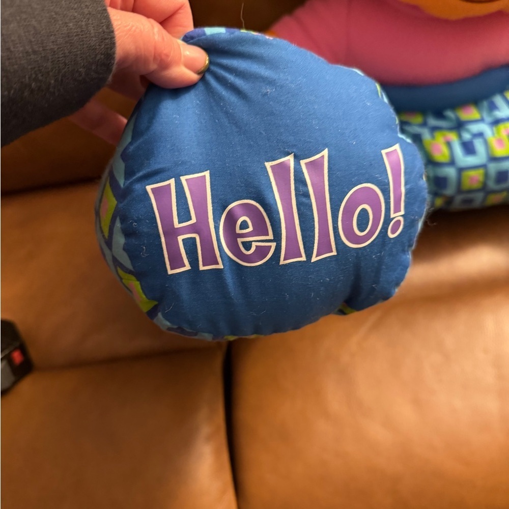 Dora The Explorer Vintage 2003 Lounger Pillow Stuffed Plush Chair RARE WITH TAG - Picture 15 of 16